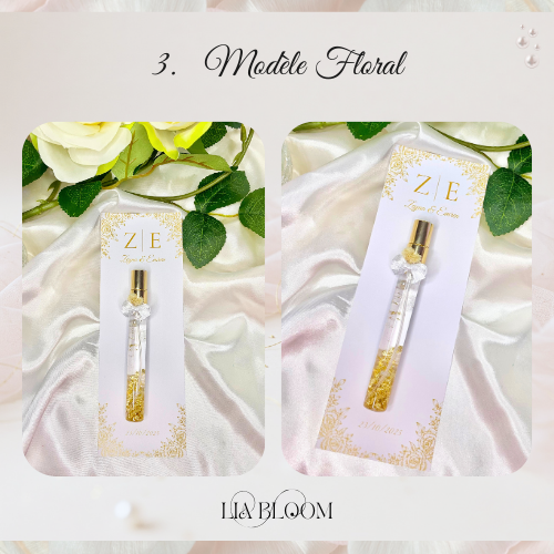 Flacon Eau de Cologne - Support Cartonné