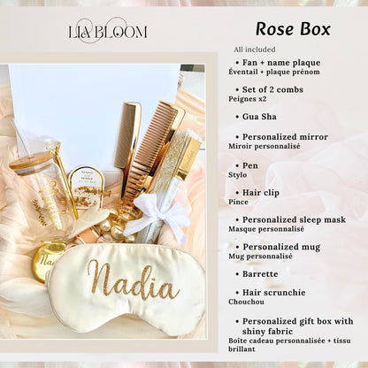 Coffret Cadeau Personnalisé – Mariage, EVJF, Fiançailles, Hlel - Lia Bloom