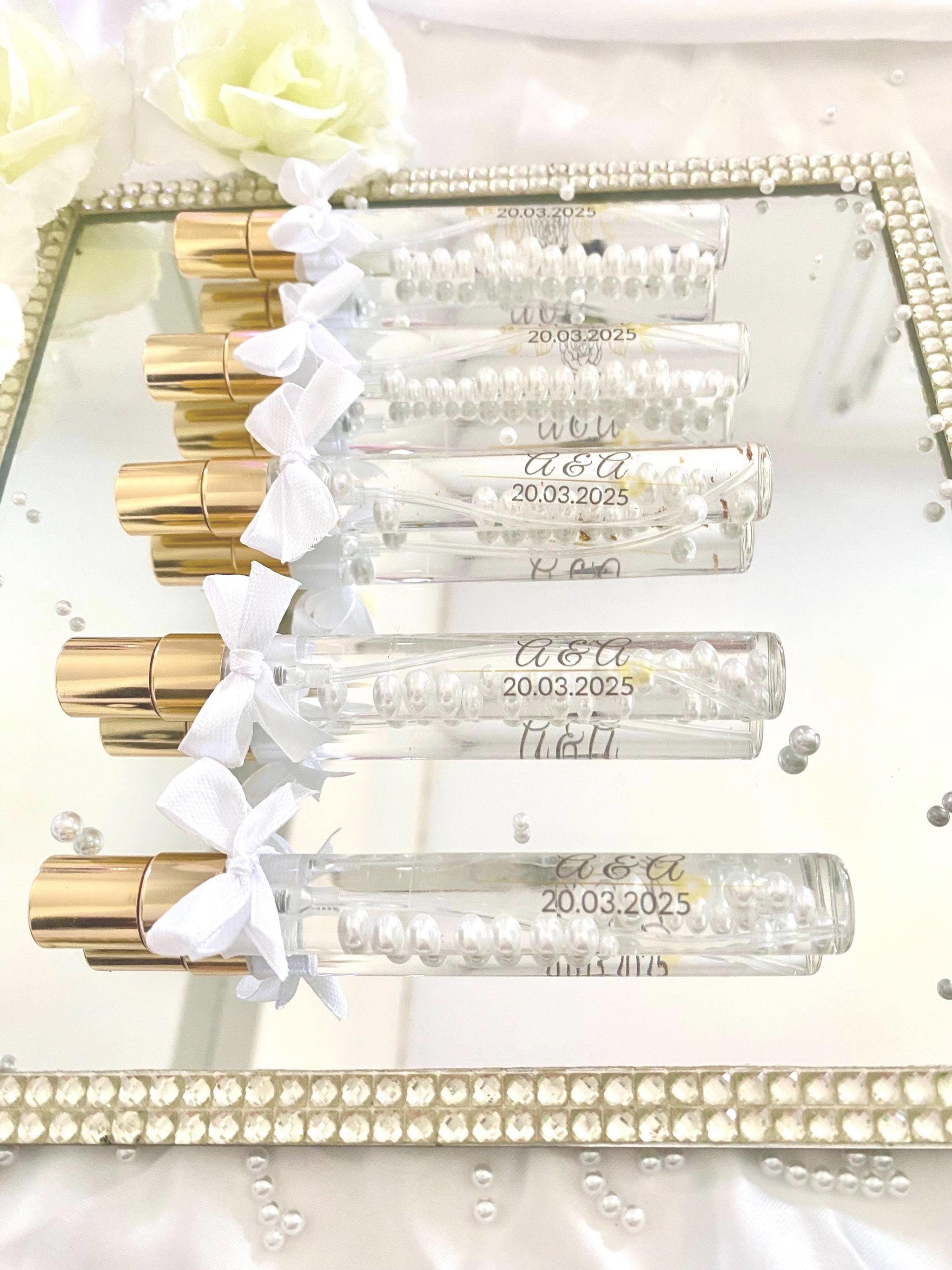Flacon d’Eau de Cologne Personnalisé - Cadeau invité - Lia Bloom