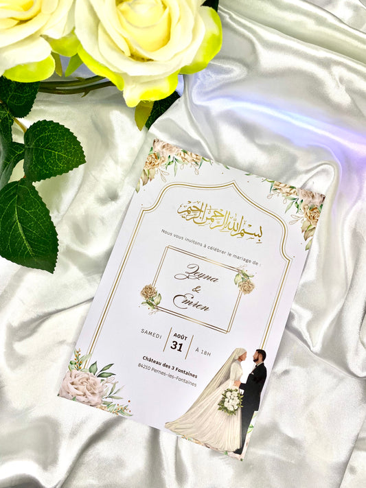 Faire-part Personnalisé - Blossom - Lia Bloom