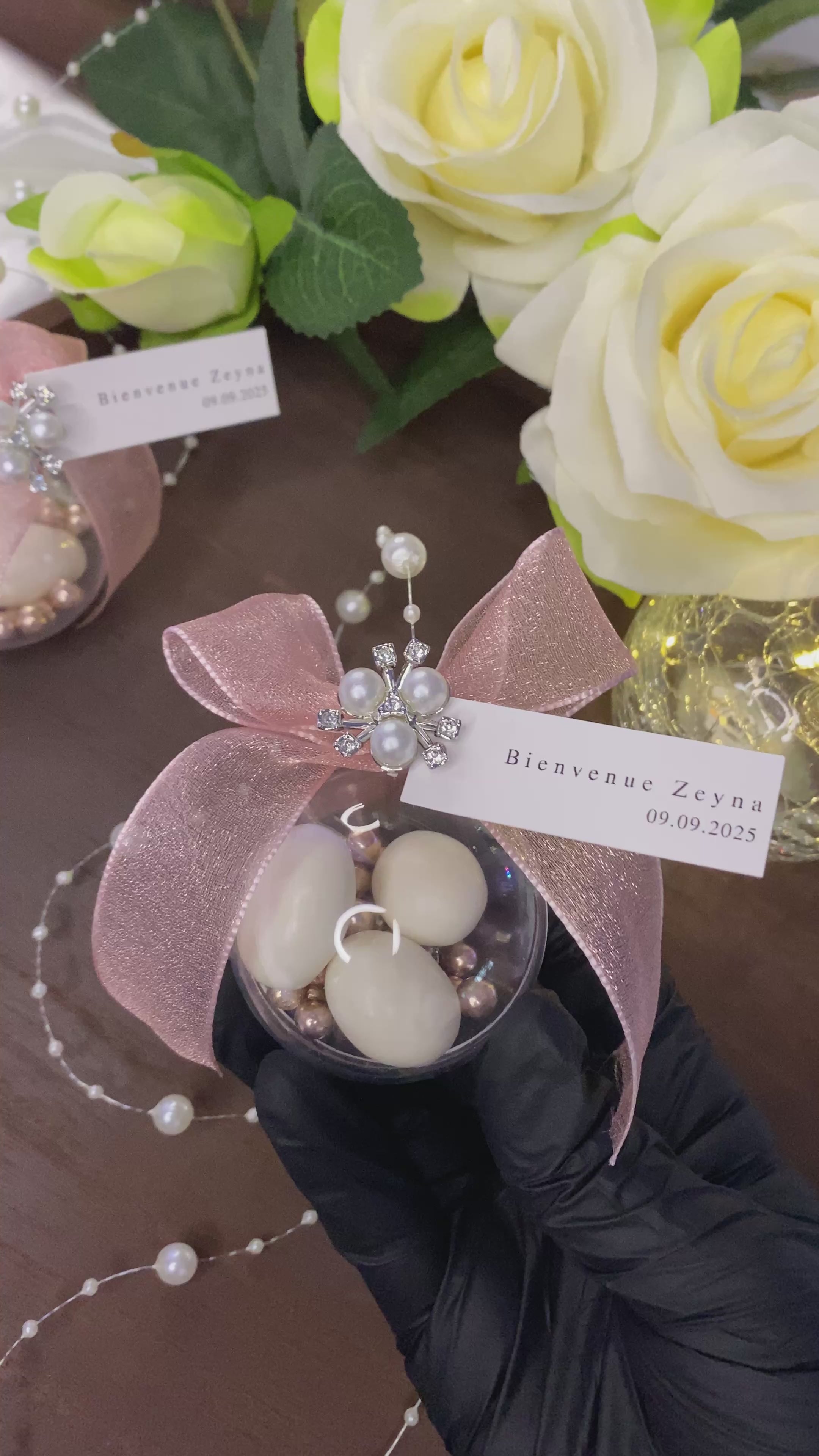 Boule de dragées - Cadeau invité